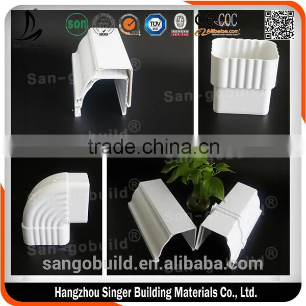 .New South Africa PVC Rain Gutter /PVC Rain Water Collector for Hot Sale photo-2
