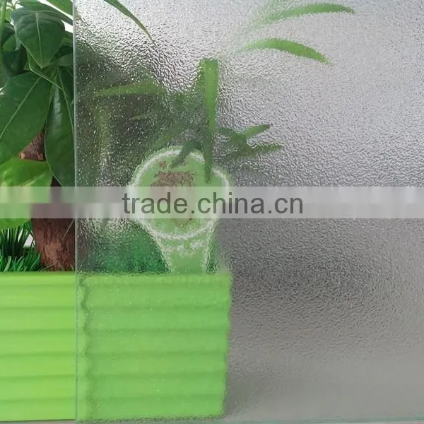 Hot Sale Clear Patterned Glass Nashiji Patterned Glass