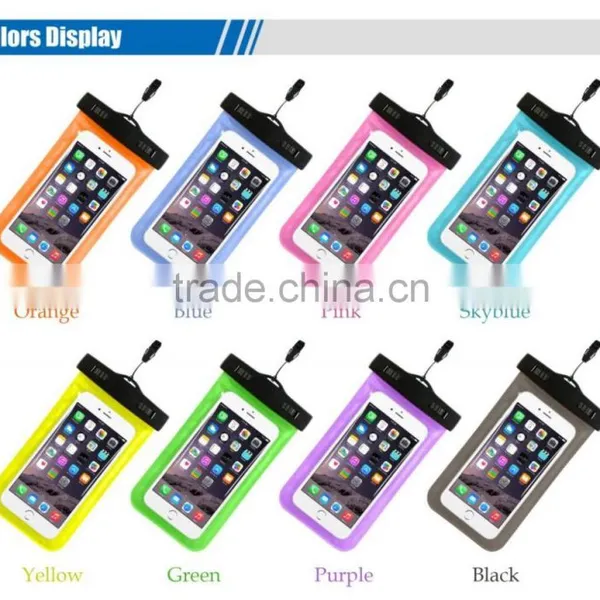 YZ New Clear Waterproof Pouch Dry Case Cover For 5.5 Inch Phone Camera Mobile Phone Waterproof Bags for IPHONE 4 4S 5 5S 6 6S photo-6