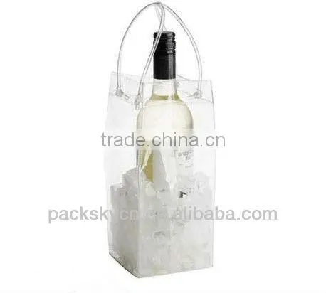 Wholesale Plastic Wine Bottle Bag