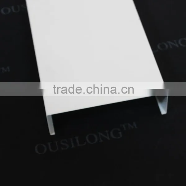 Rust Proof Customized Aluminum/Metal B Shaped Strip Linear Interior Ceiling