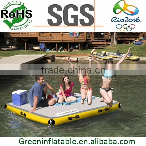 Drop Stitch Inflatable Floating Air Dock