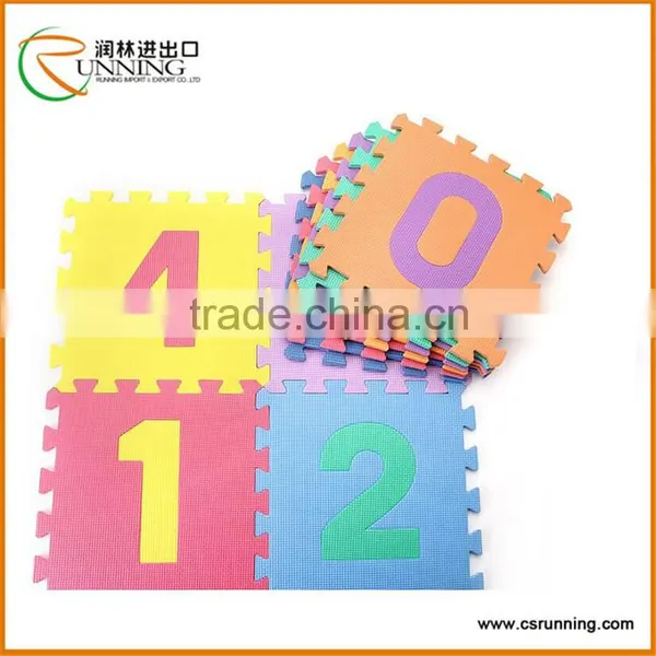 Non-toxic Interlocking Foam EVA Number Puzzle Mat photo-3