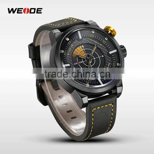 2015 WEIDE New LED Leather Man Latest Wrist Watch Wholesale Watches WH1106-6 photo-3