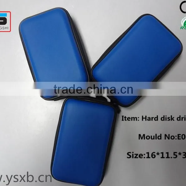 Blue External Hard Disk Drive Enclosure 2.5" Hdd Carrying Case photo-5