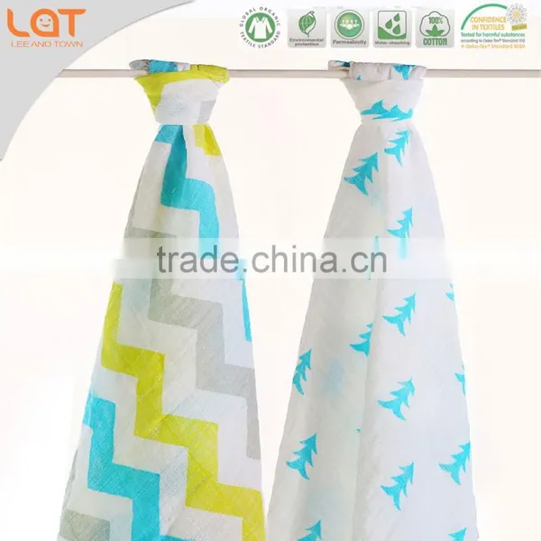 LAT Baby Muslin Swaddle Muslin Swaddle Blanket Baby Swaddle Muslin