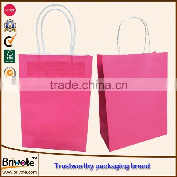 Plastic Lined Kraft Paper Bag Flat Handle Kraft Paper Bag Machine Kraft Paper Bag photo-4