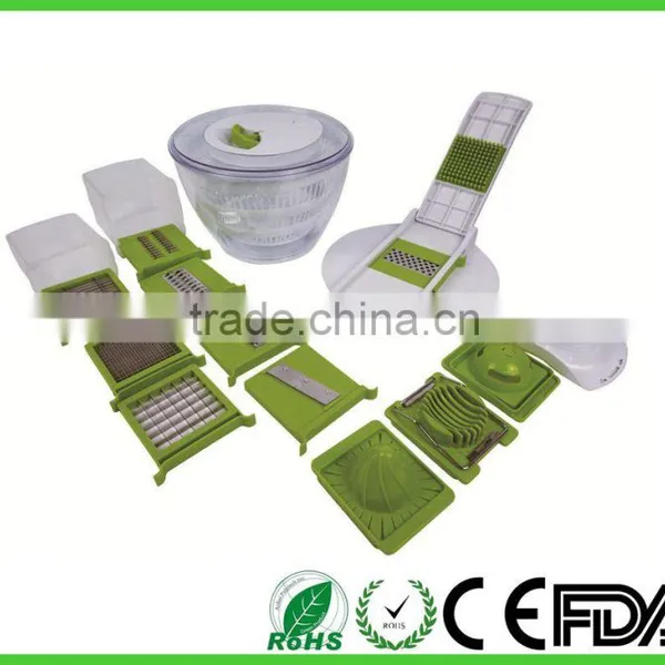 All In 1 Salad Maker, Salad Slicer, Salad Spinner