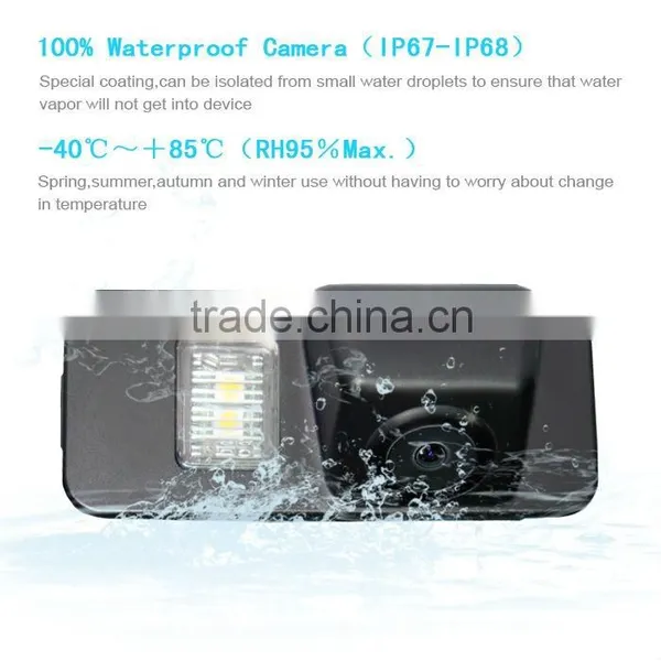 2015 Hot IP68 Waterproof 12V OEM Car Rear View Camera For Ford Mondeo photo-5