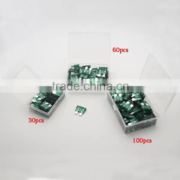 Automotive Car Fuse Auto Fuse/10pcs,Auto Car Truck Blade ATC Fuse 1A 1AMP 32V ROHS photo-6