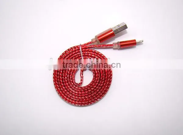 2016 High Quality Fast Charging Sync 5Pin/8Pin Micro USB Data Cable for Smart Phone photo-4