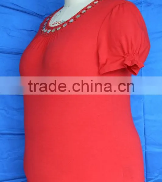 Round Neck With Beads Ladies Tops Latest Design photo-2
