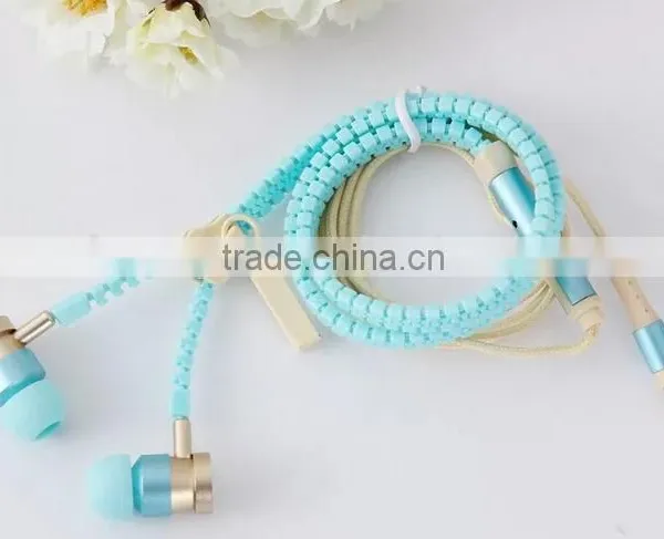 Zipper Earphone/zipper Earbuds photo-3