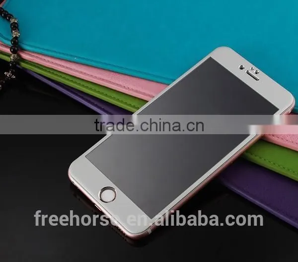 3D Full Cover Titanium Alloy Color Tempered Glass Screen Protector For IPhone 6 6plus photo-2