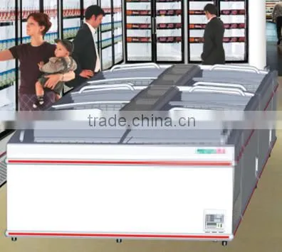 Glass Door Showcase Freezer for Supermarket&shops Use photo-4
