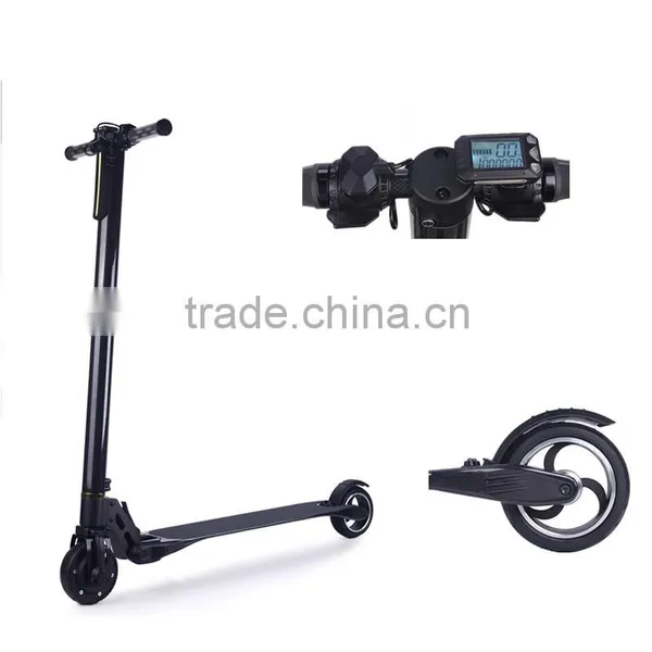 Portable Foldable Carbon Fiber Bike 6.3kg Lightest Electric Scooter Moter Skateboard photo-4