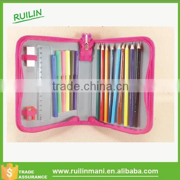 Free Sample ! Customized Size Cute Printed Plastic Pencil Case for Teenagers photo-4