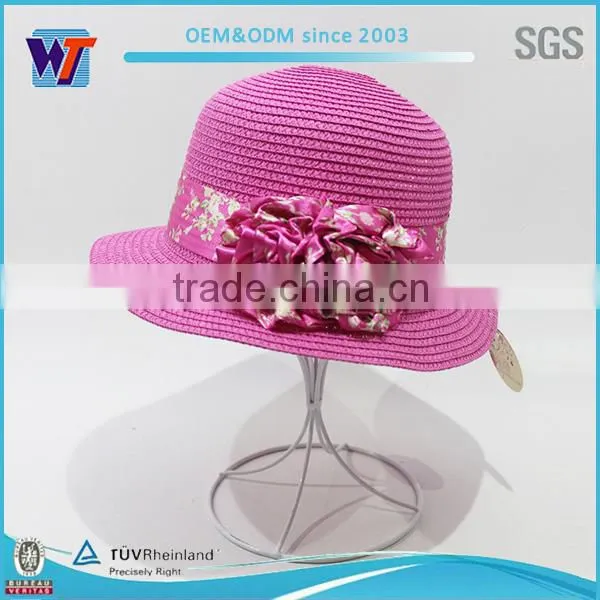 Spanish Headwear Sombrero Beautiful Kids Straw Boater Hat photo-3
