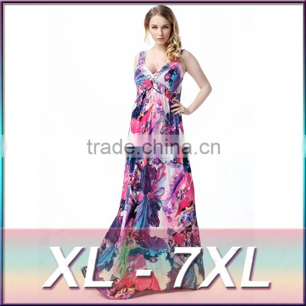 2016 Sey Backless Dress Collar V Beach Dress Dress Codes and Fertilizer in Spring and Summer