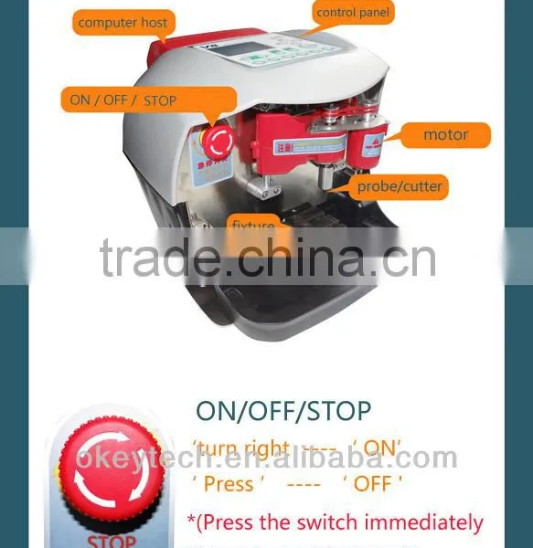 Best price car key cutting machine computerized x6 key machine
