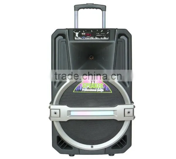 12 Inch Plastic Multimedia Active Speaker/multifunction Speaker/portable Active