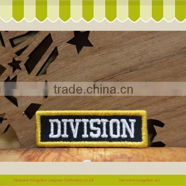 Hot Sale Wholesale Letter Logo Woven Embroidery Tag Sew-On photo-5