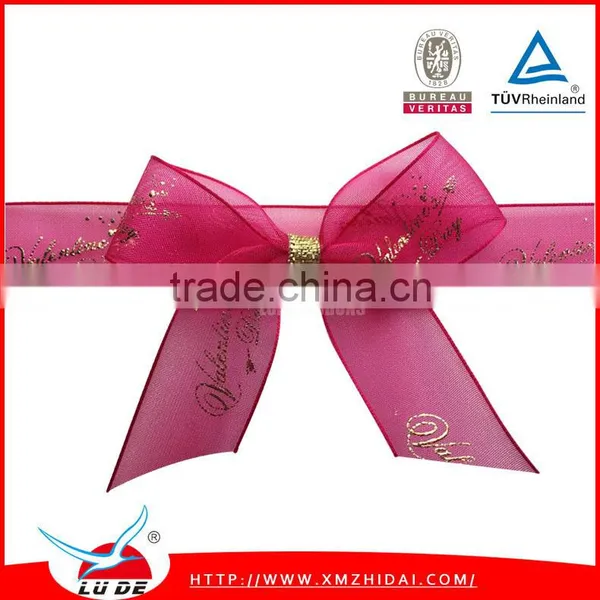2016 Colorful Organza Ribbon/Chiffon Ribbon for Decoration photo-2