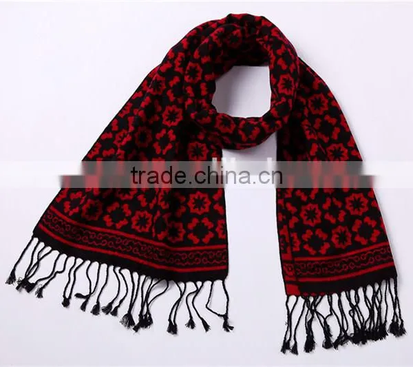 Lady Viscose Scarf Printed Floral Scarf D800-71 photo-2