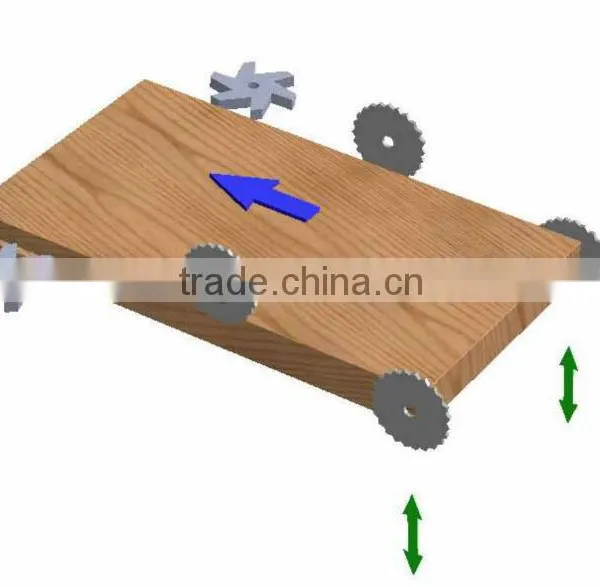 3+3 Wood Double Tenoner FMD8630 photo-4