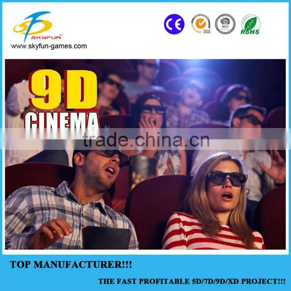 5d Cinema Simulator 3d 4d 5d 6d Cinema 9d Cinema for Sale photo-3