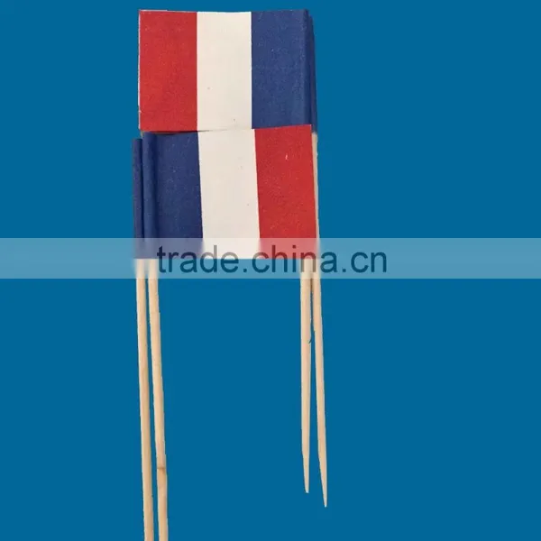 Wooden Flag Toothpicks photo-3