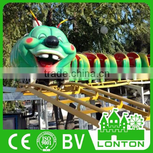 Amusement Equipment Park Amusement Rides Trailer Mounted Caterpillar Roller Coaster for Sale photo-2