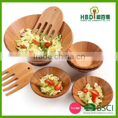 High Quality Eco-friendly Bamboo Bowl,wooden Bowl Wholesale photo-2