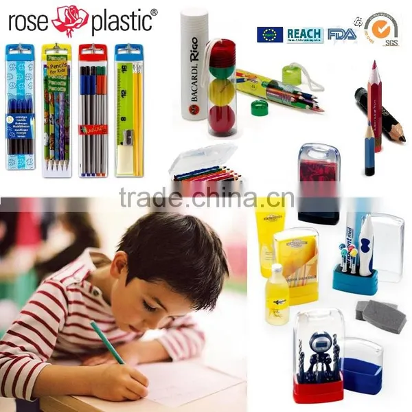 Germany Quality Telescopic Clear Tube Color Pen Plastic Packaging for Pens photo-6