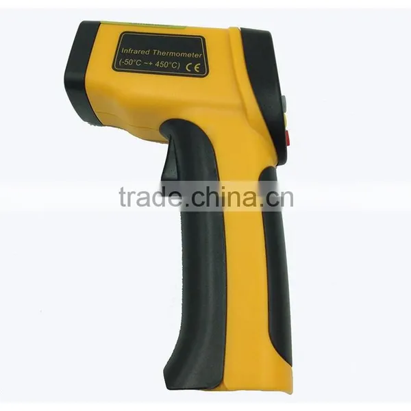 HT-812 Handheld Non-contact Infrared Thermometer Industrial Infrared Thermometer Digital IR -50--450C Degree photo-3