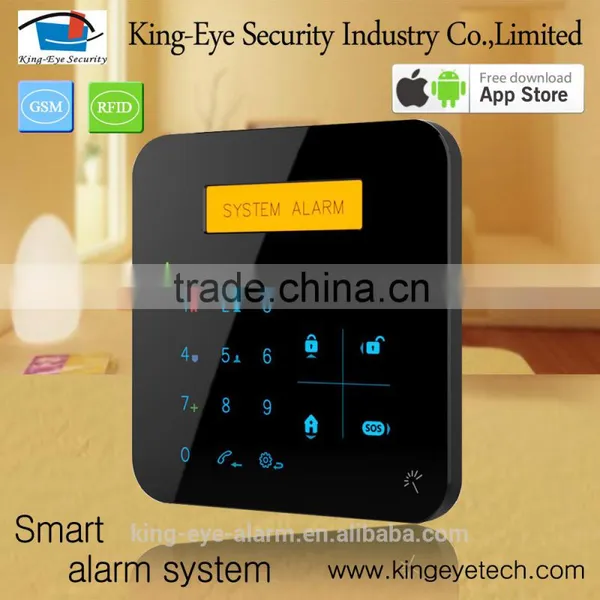Support User Code and Installer Code Two-way Intercom Gsm Home Safe Alarme System photo-6