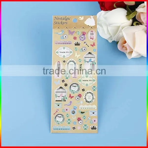 Beautiful Design Paper Stickers for Bottle Decoration photo-2