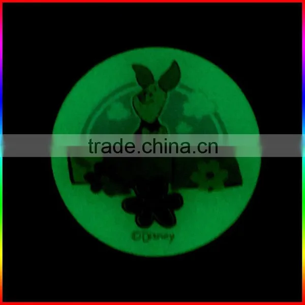 Custom Bunny Glow in the Dark Epoxy Sticker photo-2