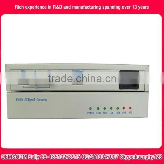 E1 G.703 - V.35 Interface Converter/Protocol Converter 220VAC and -48VDC Dual Power Supply OEM&ODM Factory photo-3