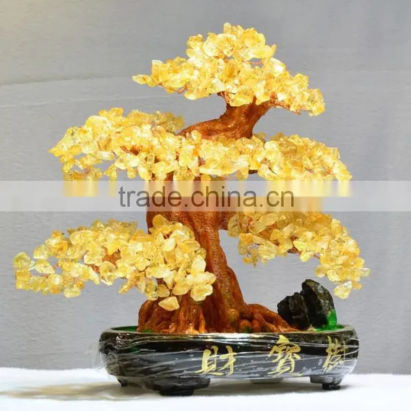 New Style Crystal Bead Tree Country Style Home Decor photo-3