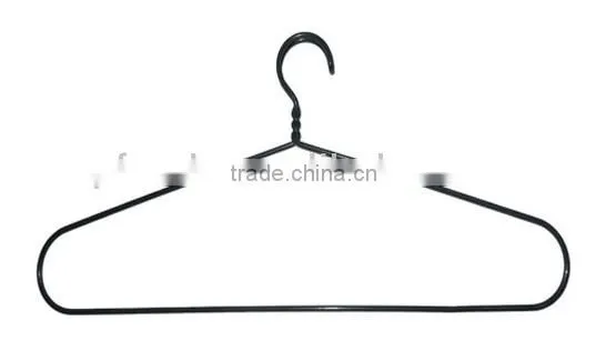 Small metal colourful wire kids pants hangers with clamps PF-E659