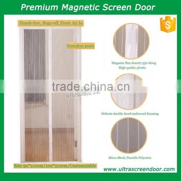 Mosquito Preventing Magnetic Door Mesh Screen photo-2
