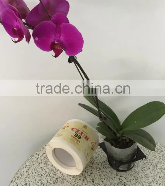 Low Price and High Quality Paper Material Red Wine Labels Adhesive Stickers Printing in Roll photo-2