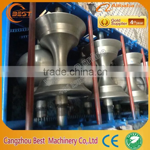 Metal Aluminum Ridge Cap Roll Forming Machine Making Machine photo-3