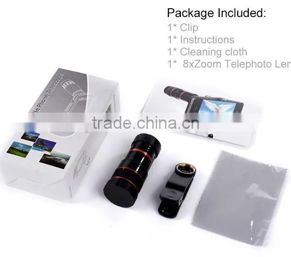 Optical Zoom 8X Telephoto Tele Photo Lens for Iphone Camera photo-3