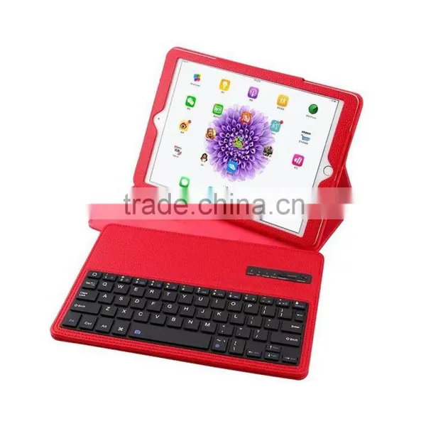 China Factory Supply Detachable Function PU Leather Case for Ipad Keyboard Case