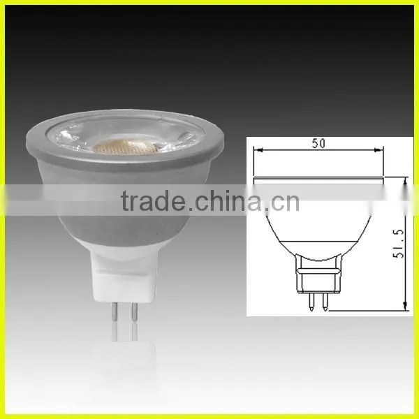 Energy Star UL CRI 90 Dimmable 5W 6W MR16 gu 10 Led Cob.spotlight. photo-4
