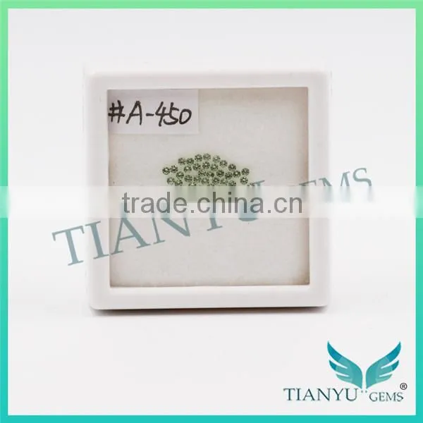 Wholesale Loose Colored Gemstones #A450 Round Brilliant Cut Nano Sital Gems Stone for Jewellery Price photo-2