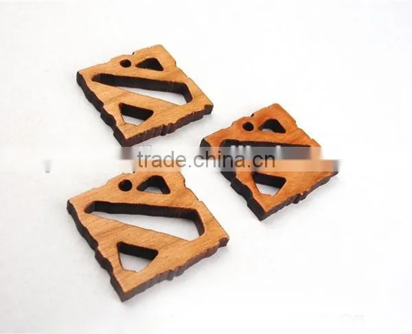 Dota 2 Blizzard Custom Keychain Key Rings Wood Carving Keychain photo-5