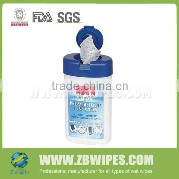 High Quality Anti-static Optical Lens Wipes